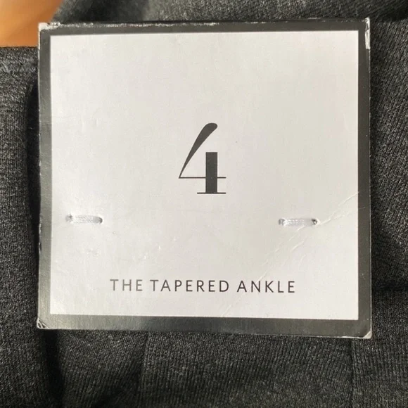 WHBM The Tapered Ankle Knit Pant Charcoal Gray 4 - Picture 10 of 10